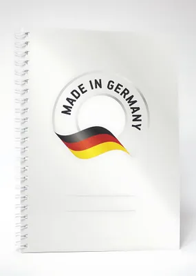 Produktbild von ADINA Premium Collegeblock " Germany" A4 blanko 80 Bl 90g/qm