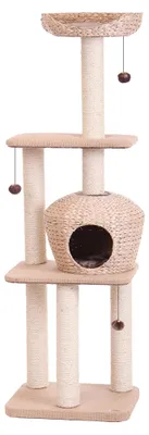 Produktbild von Nobby Nanuk, Katzenkratzbaum, Freistehend, Braun, 9 cm, 500 mm, 400 mm