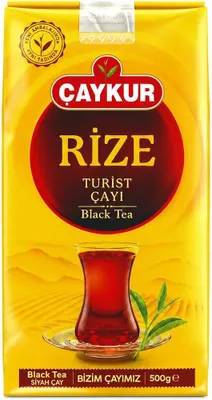 Produktbild von ÇAYKUR Rize Turist Çayı – Türkischer Schwarzer Tee – 500 g + Heartforcards Versandschutz