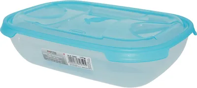 Produktbild von 6 Stück Gefrier-Vorratsdose Erwärmen in der Mikrowelle Nuvola 2 l blau tief