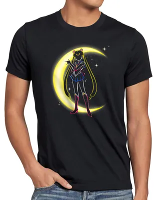 Produktbild von style3 Bunny Mondsichel Herren T-Shirt sailor mondstein luna manga anime