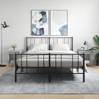 Obrázek produktu pro vidaXL Noční stolky 2 ks. Grey Sonoma 40x35x50 cm odvozený výrobek ze dřeva