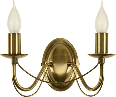 Obrázek produktu pro Candellux Patinové nástěnné svítidlo Muza pro žárovku 2x E14 22-69156