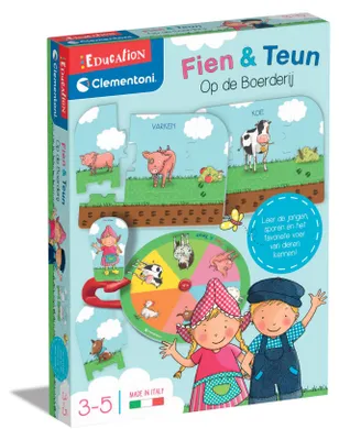 Image de Clementoni Fien Teun Farm jeu éducatif