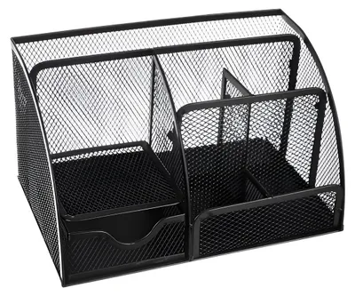 Obrázek produktu pro Verk 01651 Drátěný stolní odkladač multifunkční černý
