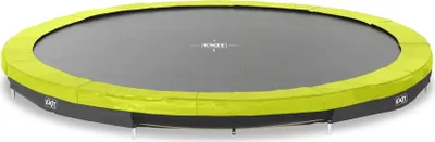 Produktbild von EXIT Silhouette Sporttrampolin ø366cm, Bodentrampolin, Rund, für Kinder, Grün
