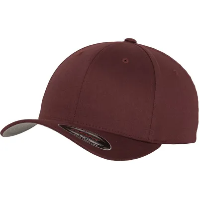 Produktbild von FLEXFIT 6277 | Wooly Combed Cap / Kappe / Mütze / Hut Stabile Front - Farbe: Maroon - Größe: XXL