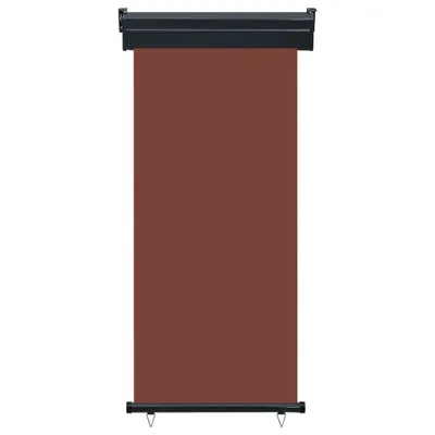 Zdjęcie produktu dla vidaXL Markiza boczna balkonowa 85x250 cm brązowa