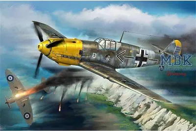 Productafbeelding van Messerschmitt Bf109E, september 1940 / schaal 1:18
