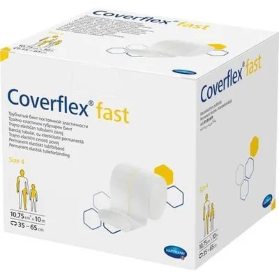 Produktbild von Hartmann Coverflex® fast dauerelastischer Schlauchverband - Gr. 4 | Packung (10 m)