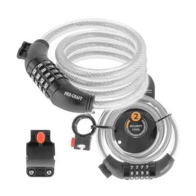 Productafbeelding van Kabelslot voor fiets, Procraft SC1200.12C
