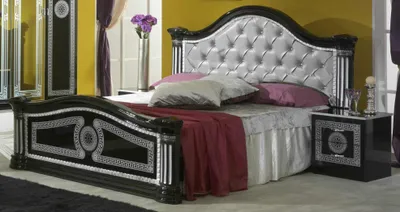 Obrázok produktu pre postele Chesterfield Kráľovská drevená posteľ Palace Hotel manželská posteľ 180x200