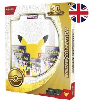 Image de Jeu de cartes Pokémon : Album de collection pour le 30e anniversaire, comprenant 5 boosters (édition anglaise)
