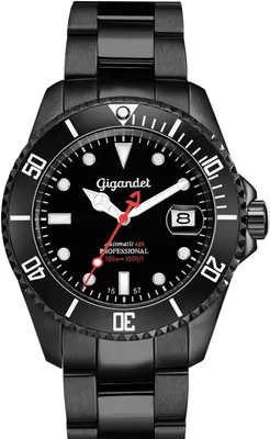 Produktbild von Gigandet Automatikuhr Edelstahl Saphirglas Schwarz Sea Ground Limited Edition - G2-006