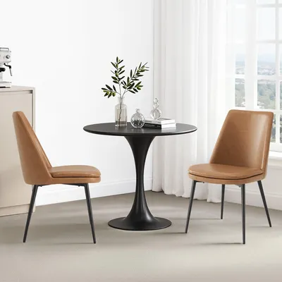 Produktbild von CHITA Polsterstuhl (2 St) 4-Fuß-Stuhl, Esszimmerstuhl, Verstellbare Füße, Metallgestell