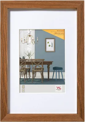 Produktbild von Walther, EFX080P, Fiorito Holzrahmen Kunstglas, 60x80 cm, eiche dunkel