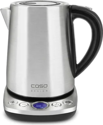 Produktbild von Caso WK2100, 1,2 l, 2200 W, Edelstahl, Edelstahl, Regelbare Temperatur, Wasserstandsanzeige