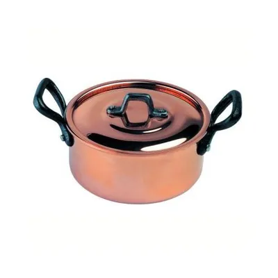 Produktbild von Baumalu Stewpot 204012 Kochtopf inkl. Deckel, Kupfer, 22 cm Durchmesser