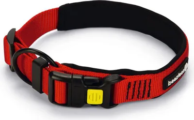 Produktbild von Beeztees Hundehalsband Parinca Premium Nylon rot