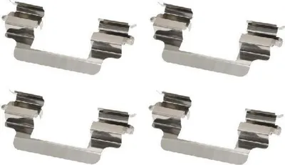 Image de A.B.S. 1779Q Kit d'accessoires pour plaquettes de frein à disque avant pour FIAT Ulysse (179) pour CITROËN C8 II pour LANCIA PHEDRA (179)