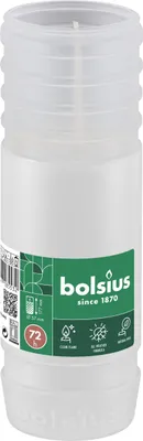 Productafbeelding van Bolsiusgraflicht Nr4 Navulling Wit (1 stuk)