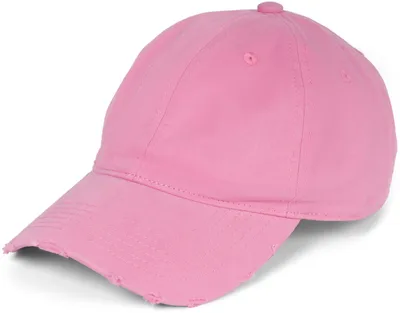 Produktbild von styleBREAKER Uni 6-Panel Baseball Cap Destroyed, Rosa