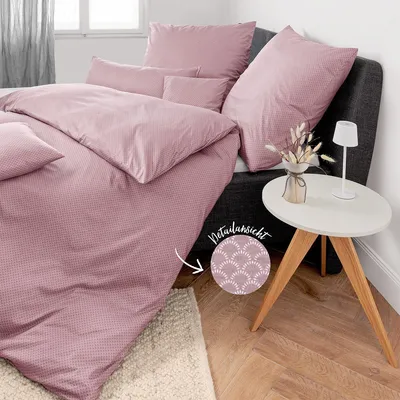 Produktbild von Janine Interlock Jersey Bettwäsche Classic 59001 155x220 cm + 80x80 cm kreiderose