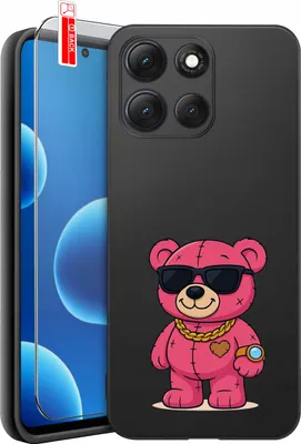 Image de Étui pour Motorola Moto G56 5G, avec motifs, comprenant une protection en verre