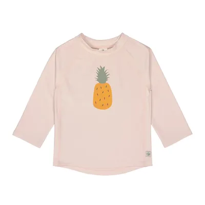 Produktbild von Lässig Splash & Fun Langarm-Rashguard / Schwimmshirt – Pineapple Powder Pink, 25-36 Monate, Größe 98