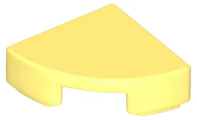 Produktbild von 20x LEGO Rundfliese 1 x 1 Viertel (25269) – Einzelteile