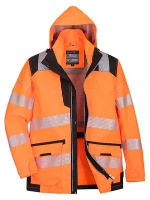 Produktbild von Portwest PW367 PW3 Warnschutz 5-in-1 Jacke Orange/Black Gr. S