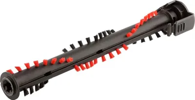 A vacuum cleaner brush roll is shown on a white background.