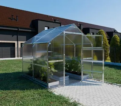 Gewächshaus KLASIKA BERNARD 2,35x2 m mit 6 mm Polycarbonat