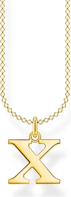 Produktbild von Thomas Sabo - KE2033-413-39-L45V - Collier - Damen - 925er Silber gelbvergoldet - 38-45cm