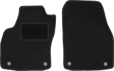 Zdjęcie produktu dla Wielganizator dywaniki welurowe LUX przednie do Opel Astra H sedan, hatchback, kombi, TwinTop, cabrio, coupe (2003-2010) - czarne dywaniki samochodowe BASIC komplet (2 szt.)