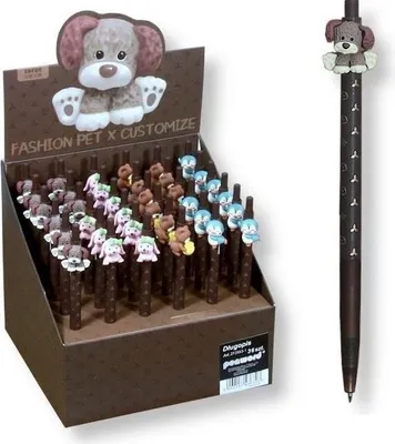 Obrázek produktu pro Długopis fashion pet (36szt)