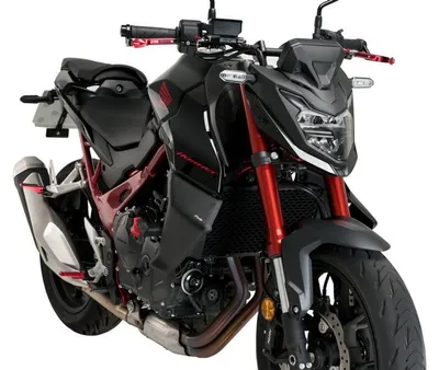 Produktbild von PUIG 21533J Naked Side Spoiler passend fuer HONDA CB750 HORNET Mattschwarz