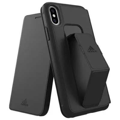 Produktbild von Adidas SP Folio Grip Fall iPhone X/Xs czarny/schwarz 31703