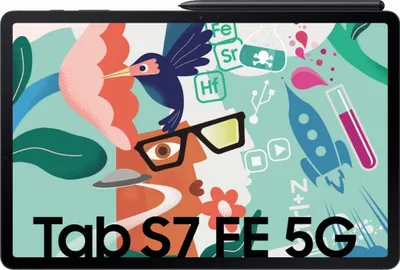 Produktbild von Samsung Galaxy Tab S7 FE 5G 12,4" 4GB/64GB Schwarz (Mystic Black) T736