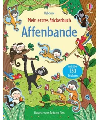 Produktbild von Mein erstes Stickerbuch: Affenbande