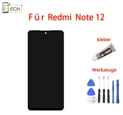 Produktbild von Für Xiaomi Redmi Note 12 4G / 5G POCO X5 LCD Display Touchscreen Bildschirm