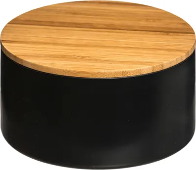 Image de Boîte de rangement avec miroir en bambou de la collection de salles de bains 'Natureo'.