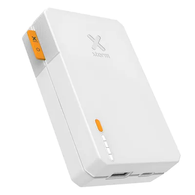Produktbild von Xtorm Essential Powerbank 10.000 - Cool White, 10000 mAh, Lithium Polymer (LiPo), 15 W, Weiß