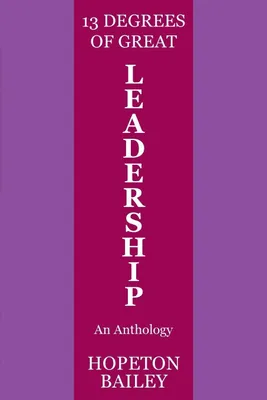 Produktbild von 13 Degrees of Great Leadership