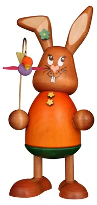 Produktbild von Ulbricht 'Ostern Hasenmädchen mit Vögelchen - 16,5cm' 2026