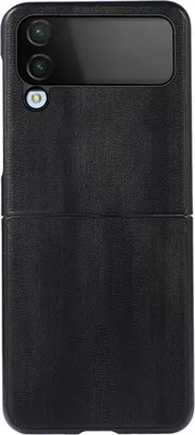 Produktbild von König Design Hülle kompatibel mit Samsung Galaxy Z Flip4 5G Kunststoff Soft Handyhülle - Handy Case Schwarz