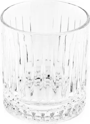 Produktbild von Almina Elisa 6 ks Sada sklenic na pití Sklenice na vodu s vlnkovým vzorem 330 ml