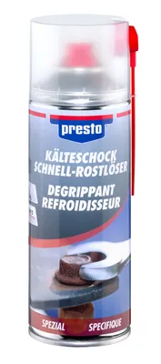 Produktbild von Presto Kälteschock Schnell-Rostlöser 400 ml.