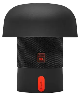 Produktbild von Kooduu Serena Play – tragbarer Lautsprecher mit Licht, Sound by JBL, Bluetooth 5.3, 10 W, IP53, Anthrazit
