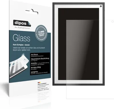 Produktbild von 2x Schutzfolie für Amazon Echo Show 15 (2021) matt - Anti-Shock 9H Folie dipos Glass Kunststoffglas
